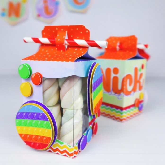 Kit Festa Só um bolinho Pop It Menino