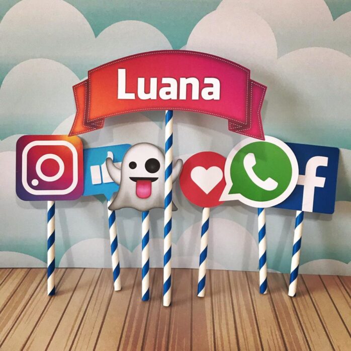 Kit Festa Só um bolinho Redes Sociais