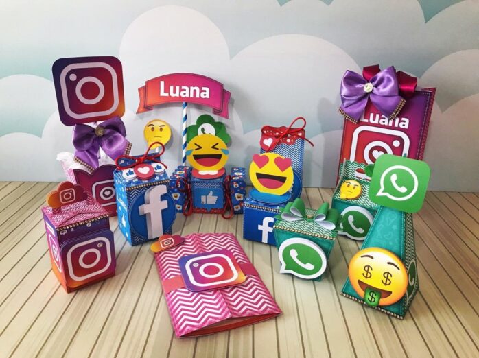 Kit Festa Só um bolinho Redes Sociais