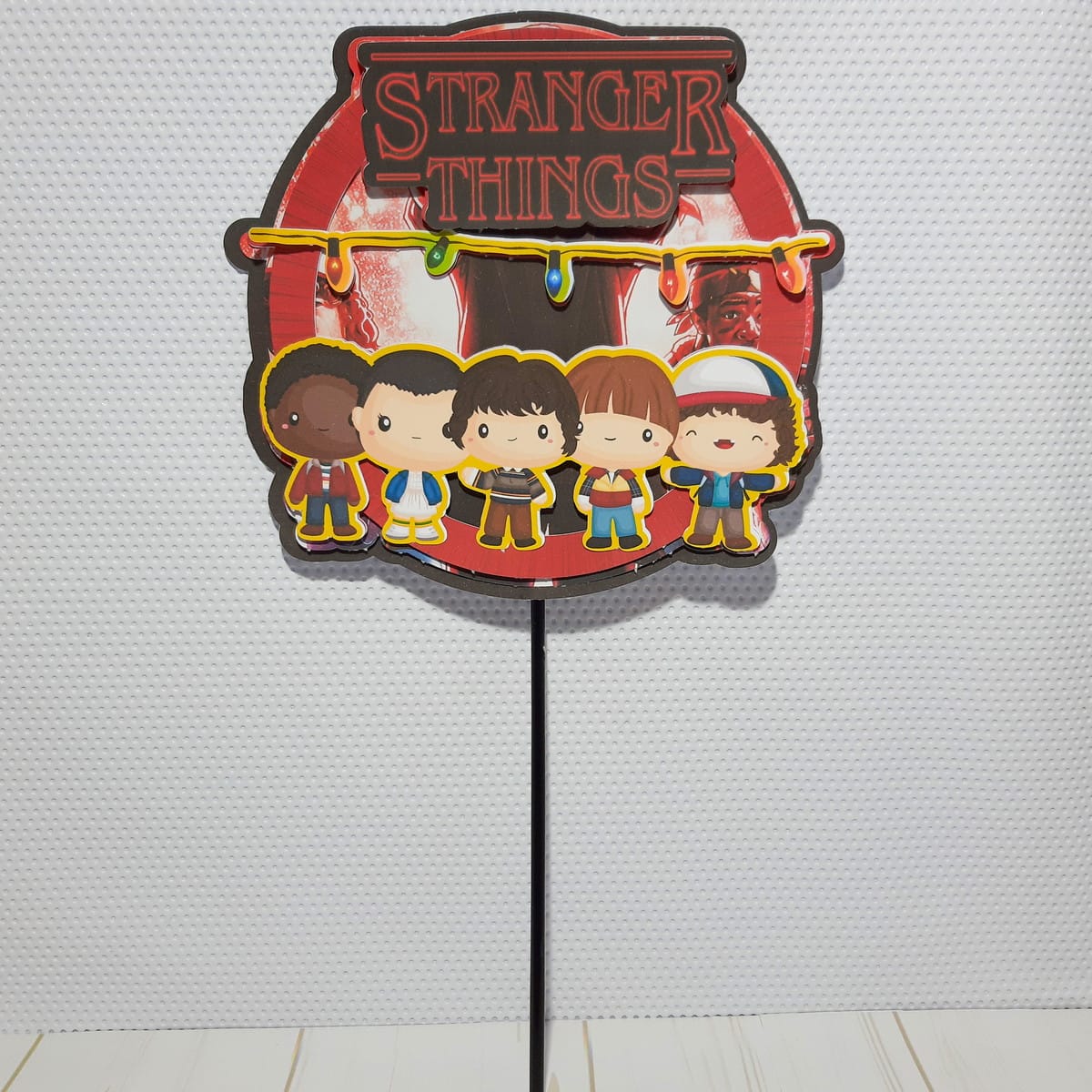 Kit Festa Stranger Things Digital para Editar e Imprimir 2 Kit Festa Stranger Things Digital para Editar e Imprimir - Imagem 2