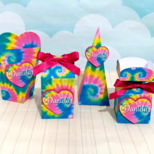 Kit Festa Tie Dye Só um Bolinho com Arquivos Digitais 15 kit festa so um bolinho tie dye arquivo digital 2