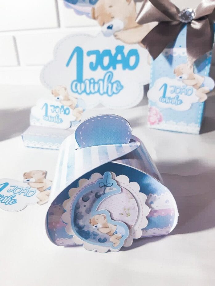 Kit Festa Só um bolinho Ursinho