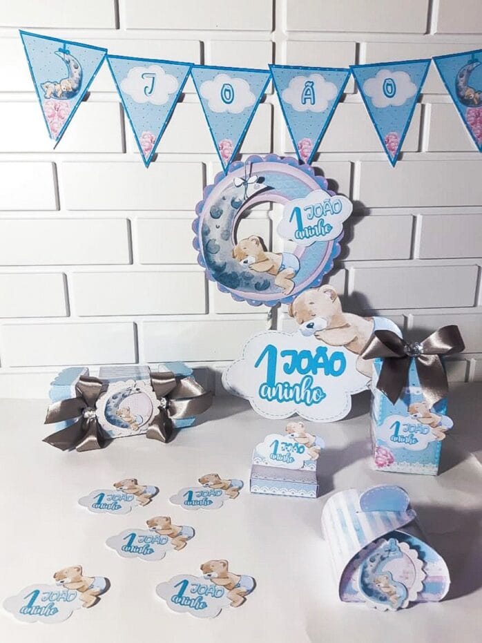 Kit Festa Só um bolinho Ursinho