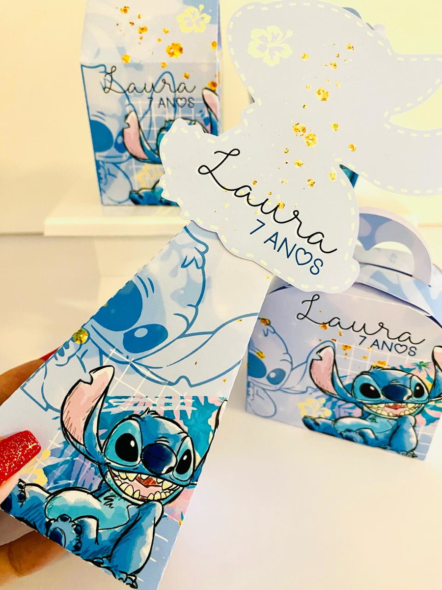 Kit Festa Stitch Digital em PDF e Studio para Imprimir 4 Kit Festa Stitch Digital em PDF e Studio para Imprimir - Imagem 4