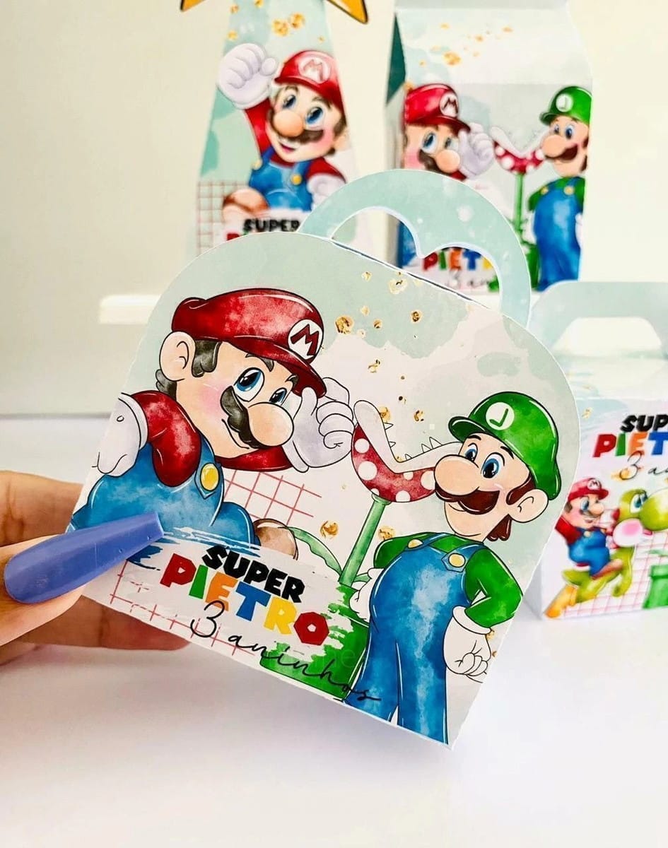 Kit Festa Super Mario Studio e PDF Artes para Imprimir 3 Kit Festa Super Mario Studio e PDF Artes para Imprimir - Imagem 3