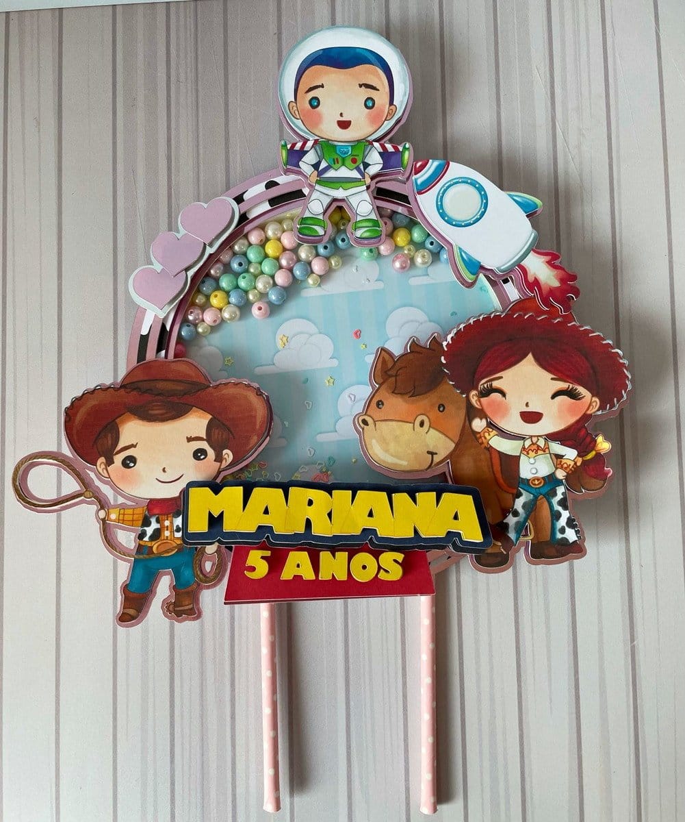 Kit Festa Toy Story Rosa 2 Kit Festa Toy Story Rosa