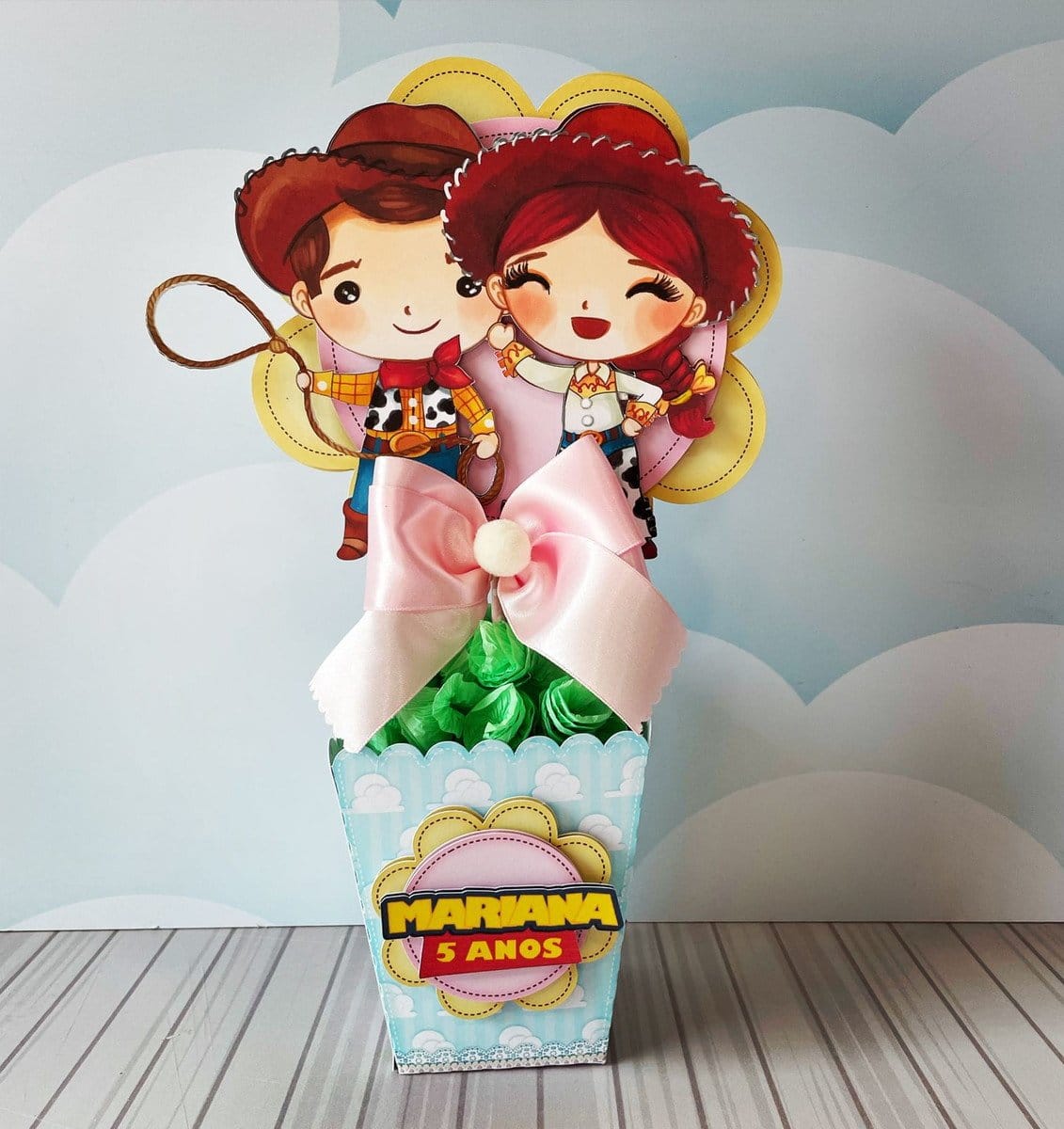 Kit Festa Toy Story Rosa 4 Kit Festa Toy Story Rosa