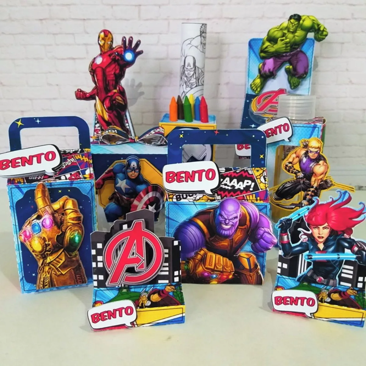Kit Festa Vingadores 1 Kit Festa Vingadores