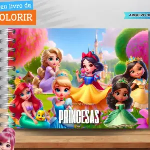 Kit Livros Colorir Png Criativo Personalizado Studio Kako 9