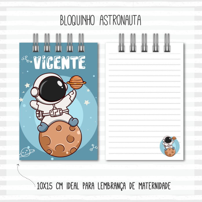 Kit Maternidade Astronauta Menino