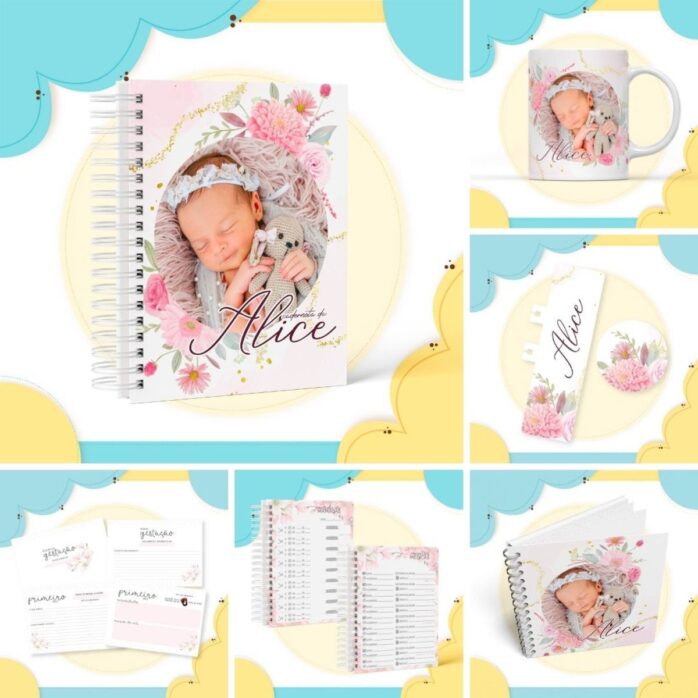 Kit Maternidade Foto Menina