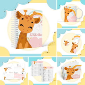 Kit Maternidade Girafinha Menina
