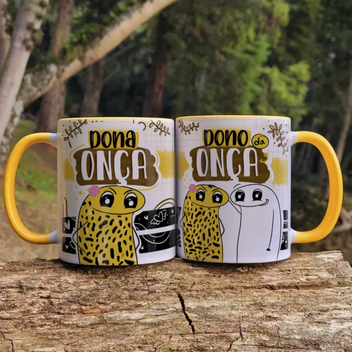 Kit Memes Flork para Sublimação em Canecas