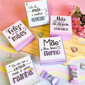 Kit Mimos Dia das Mães Digital para Imprimir