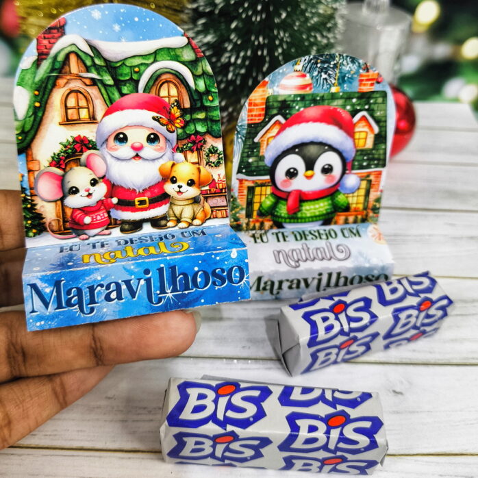 Kit Mimos Natal Papai Noel - Png
