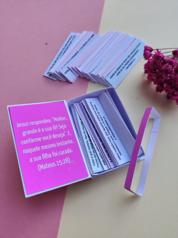 Kit Mini Bíblia Religioso Versículos - pdf e Png