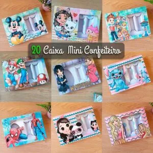 Kit Mini Confeiteiros Páscoa Aquarela - Arquivo Digital 20 Kit Mini Confeiteiros Páscoa Aquarela - Arquivo Digital