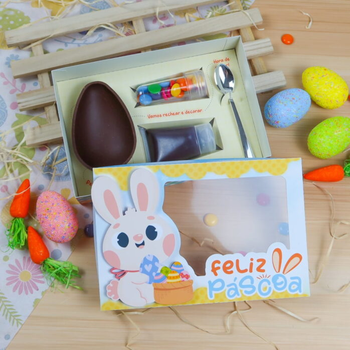 Kit Mini Confeiteiros Páscoa Coelhinhos