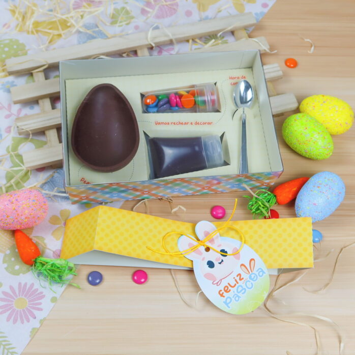 Kit Mini Confeiteiros Páscoa Coelhinhos