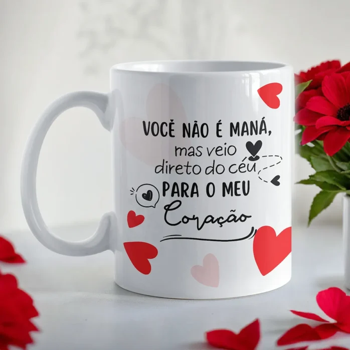 Kit Namorados: 15 Designs Religiosos para Canecas em PNG