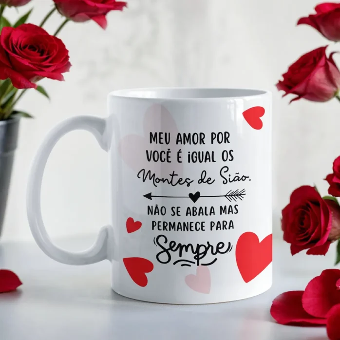 Kit Namorados: 15 Designs Religiosos para Canecas em PNG