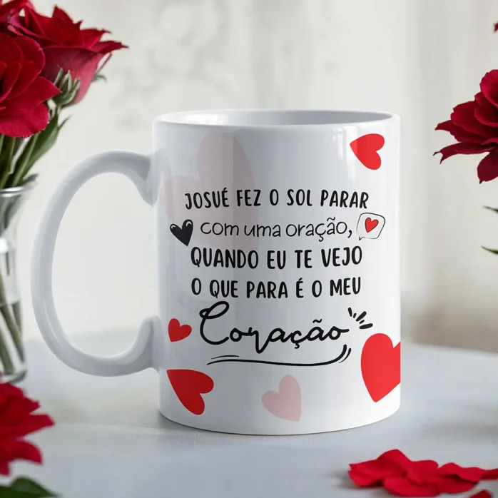 Kit Namorados: 15 Designs Religiosos para Canecas em PNG