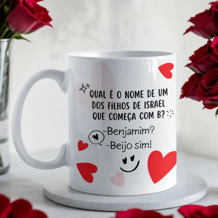 Kit Namorados: 15 Designs Religiosos para Canecas em PNG