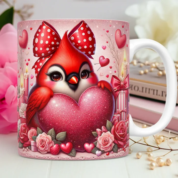 Kit Namorados Animal Love: Artes de Caneca em 3D