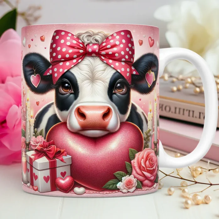 Kit Namorados Animal Love: Artes de Caneca em 3D