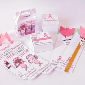 Kit Outubro Rosa 13 Kit Outubro Rosa