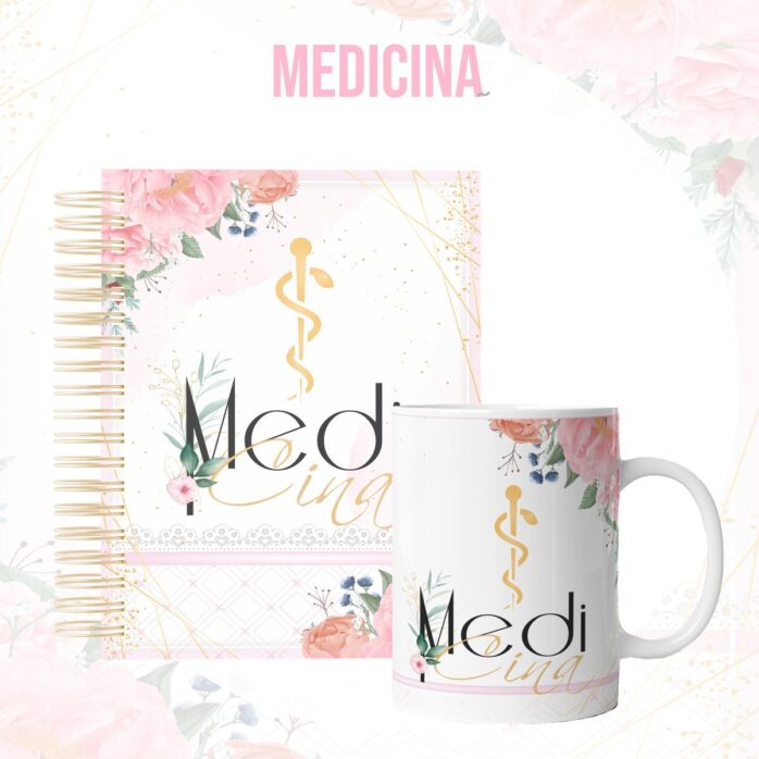 Kit para Encadernação Medicina Feminina