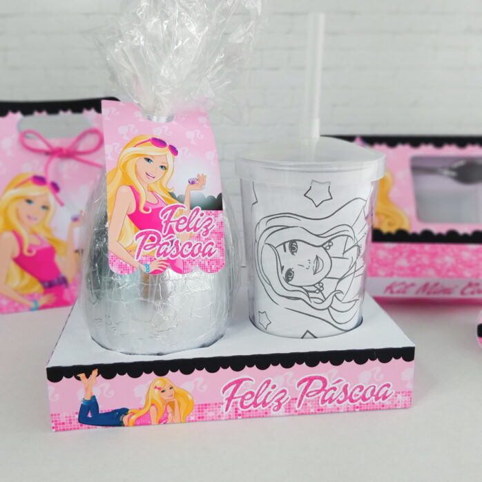 Kit Páscoa Barbie