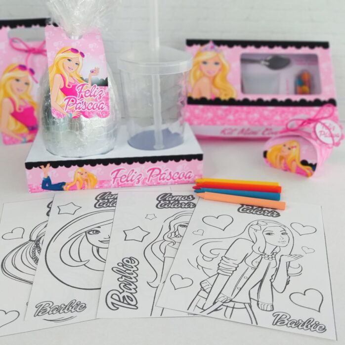 Kit Páscoa Barbie