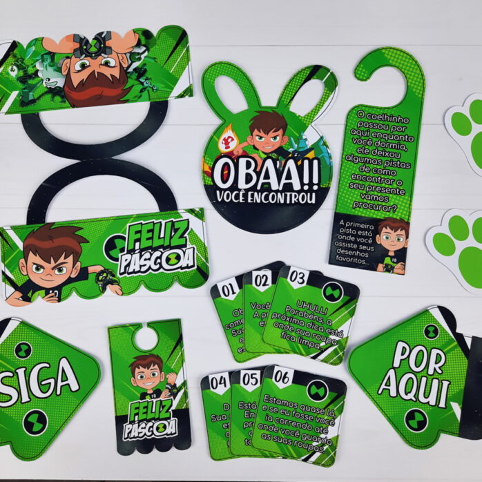 Kit Páscoa Ben 10