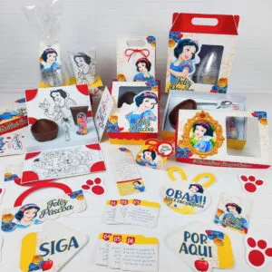 Kit Páscoa Branca de Neve 9 Kit Páscoa Branca de Neve
