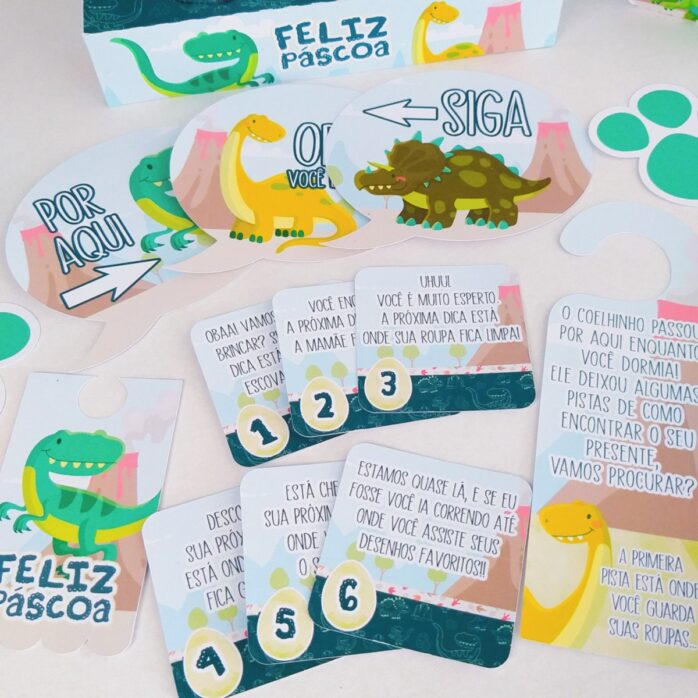Kit Páscoa Dinossauros