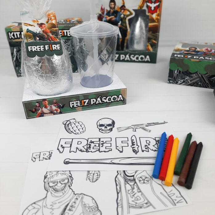 Kit Páscoa Free Fire