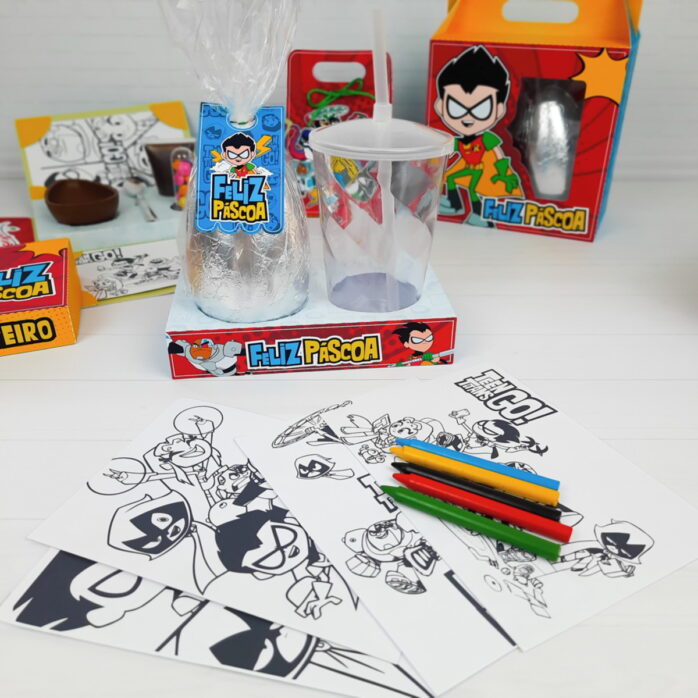 Kit Páscoa Jovens Titans