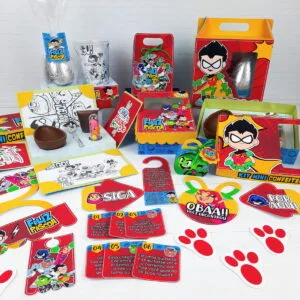 Kit Páscoa Jovens Titans 15 Kit Páscoa Jovens Titans
