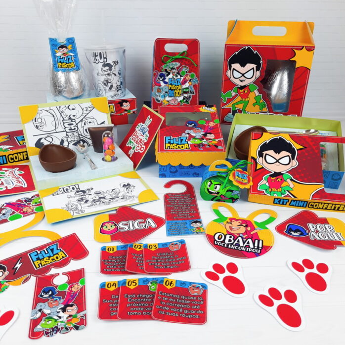 Kit Páscoa Jovens Titans
