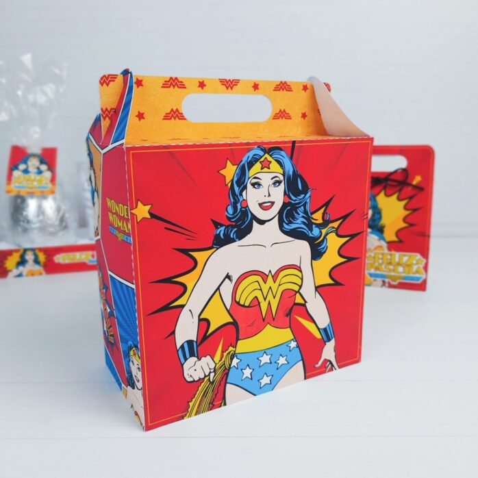 Kit Páscoa Mulher Maravilha
