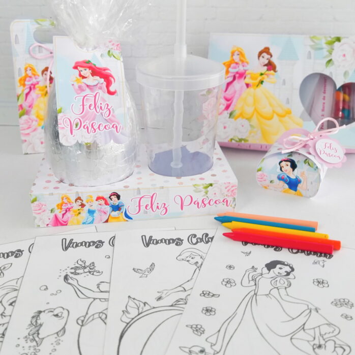 Kit Páscoa Princesas
