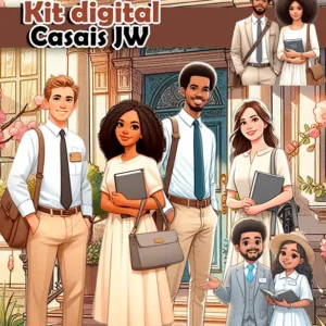 Kit PNG para Casais JW - Crie Memórias Inesquecíveis