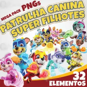 Kit PNG Patrulha Canina Filhotes Personalizados Infantil 3 Kit PNG Patrulha Canina Filhotes Personalizados Infantil