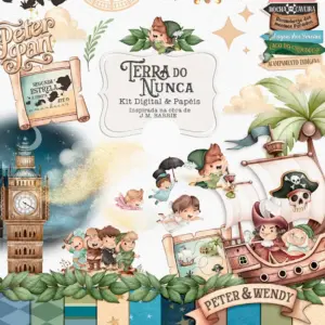 Kit Png Terra Do Nunca Para Personalizados E Papercraft 2