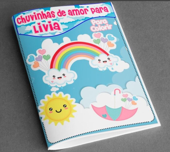 Kit Revistinha Colorir