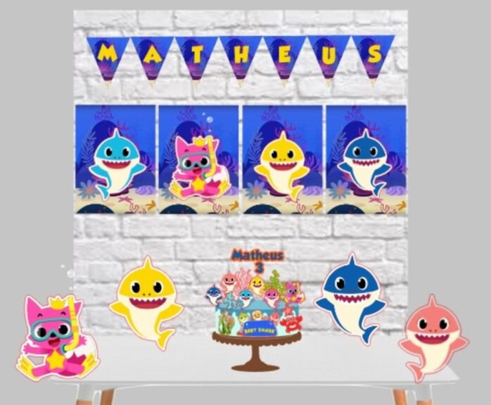 Kit Só um Bolinho Babyshark