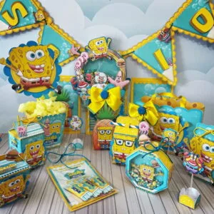 Kit Só um bolinho Bob Esponja 31 Kit Só um bolinho Bob Esponja