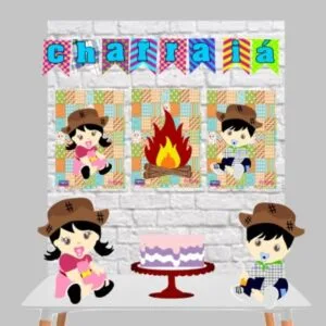 Kit Só um Bolinho Charraia