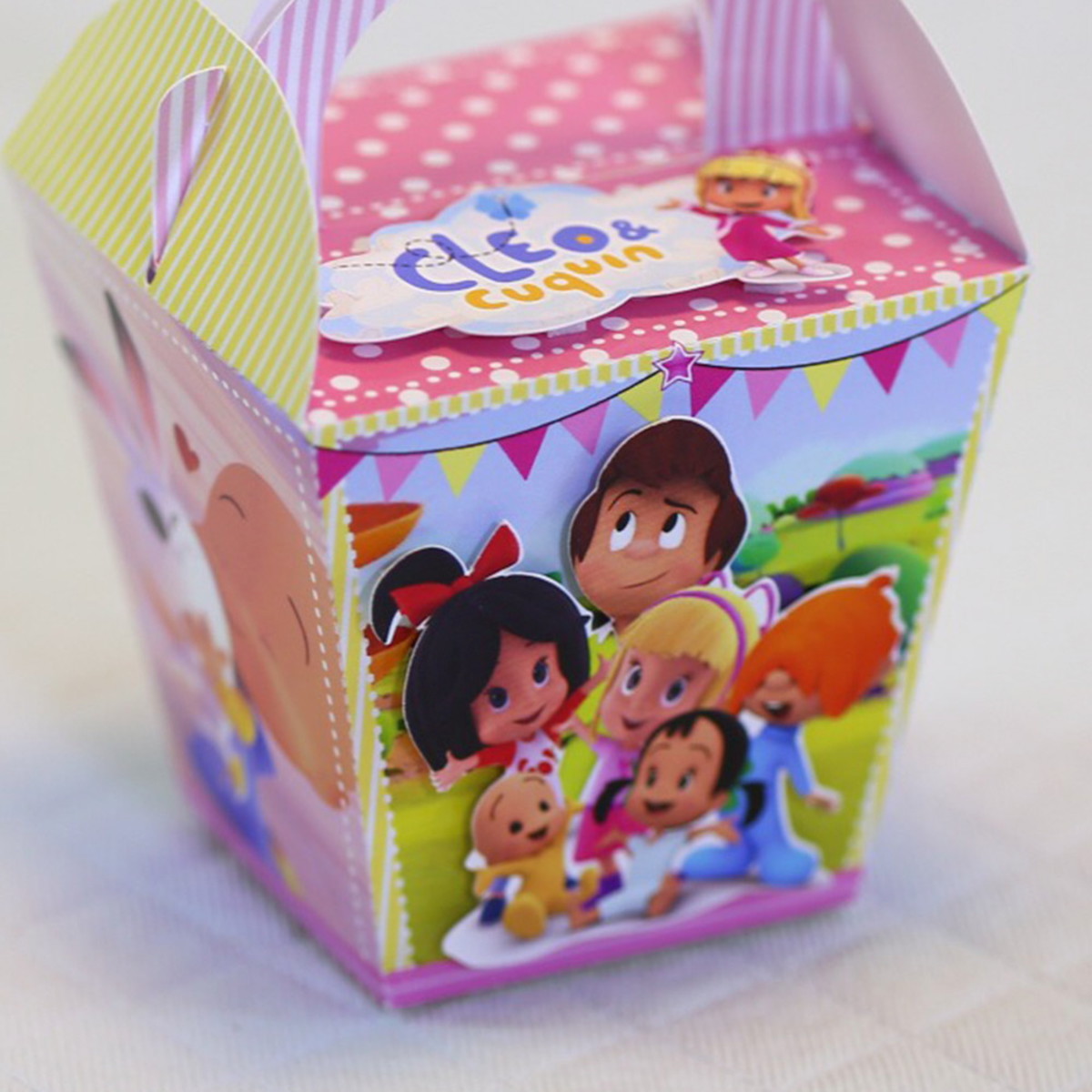 Kit Digital Festa Cleo e Cuquin com Embalagens 2 Kit Digital Festa Cleo e Cuquin com Embalagens - Imagem 2